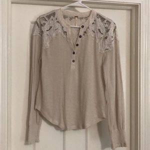 Free People Long Sleeve Top